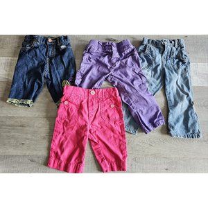 Toddler Baby Girls Lot Pants Capris Size 18 Month Children's Place, Circo +